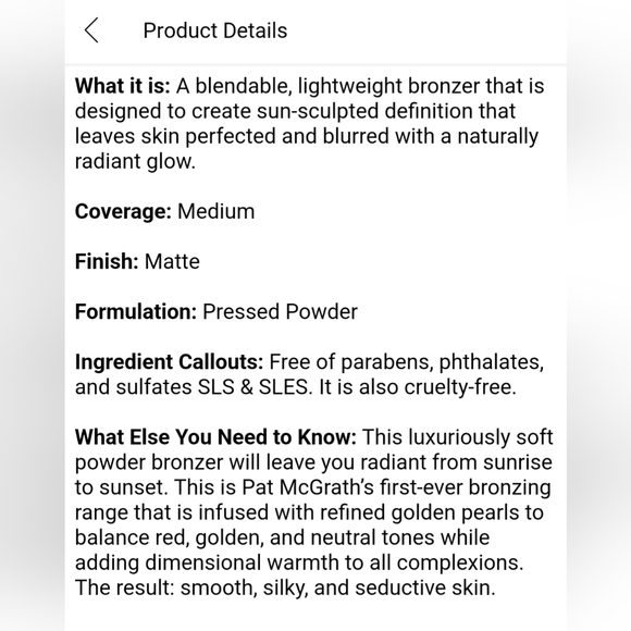 PAT McGRATH LABS Skin Fetish: Divine Powder Bronzer in Bronze Nirvana - Picture 3 of 16